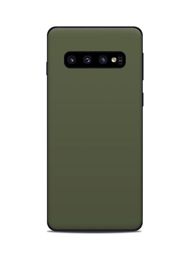 Solid State Olive Drab Skin for Samsung Galaxy S10, Olive