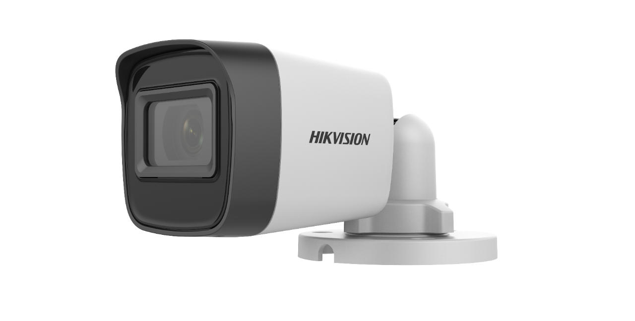 Hikvision 2MP Fixed Mini Bullet Camera, 3.6MM, White and Black - DS-2CE16D0T-EXIPF