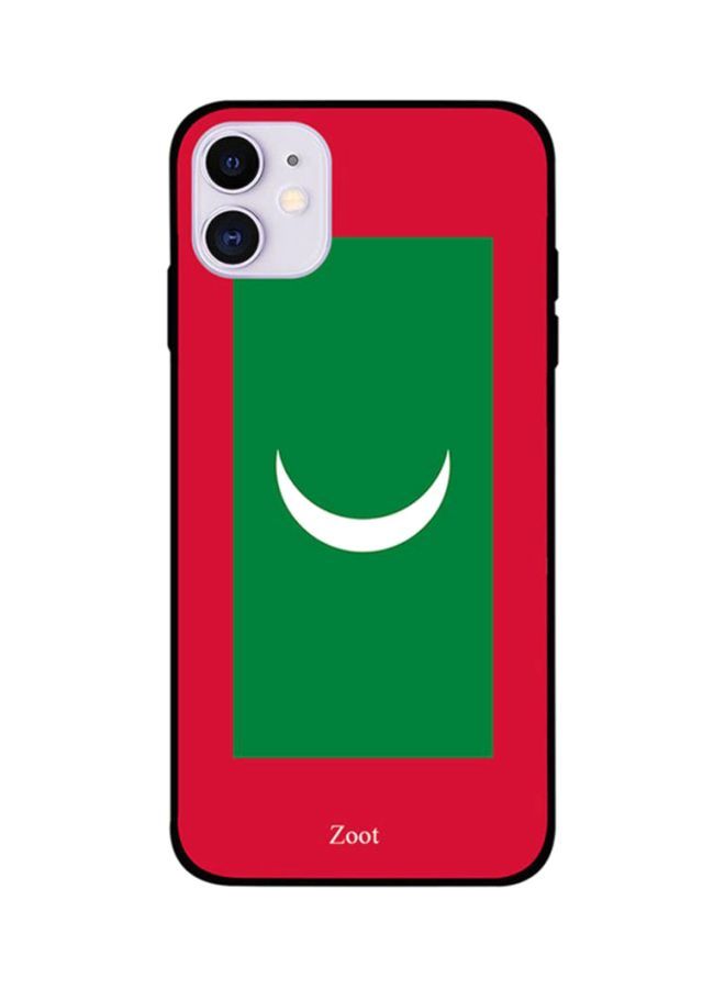 Maldives Flag Printed Back Cover for Apple iPhone 11