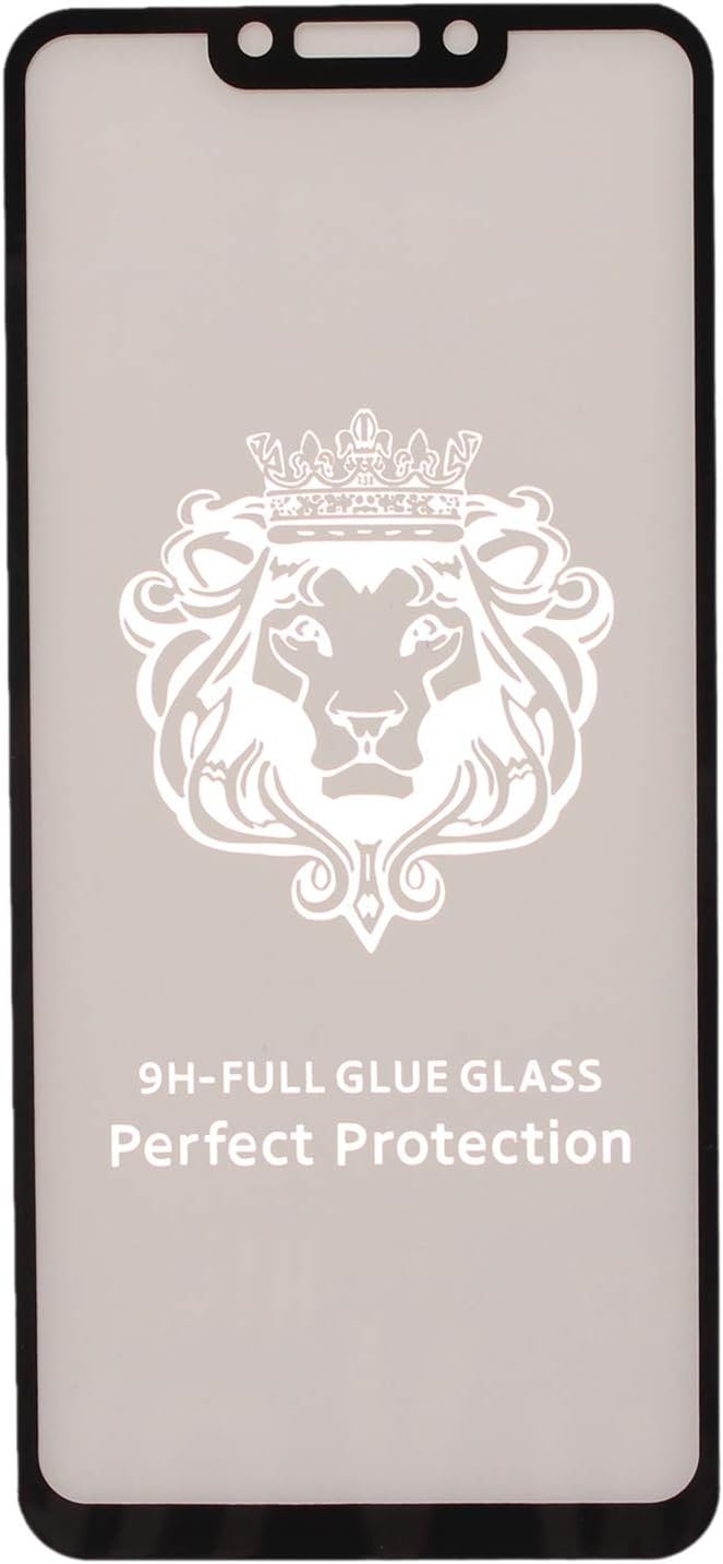 Glass Screen Protector for Huawei Honor Play - Transparent with Black Frame