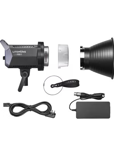 اضاءة ليد نهارية جودوكس لايت مونز للكاميرات الديجيتال، اسود - LA150D