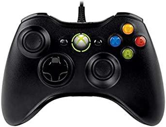 Microsoft Wired Controller for Xbox 360 - Black