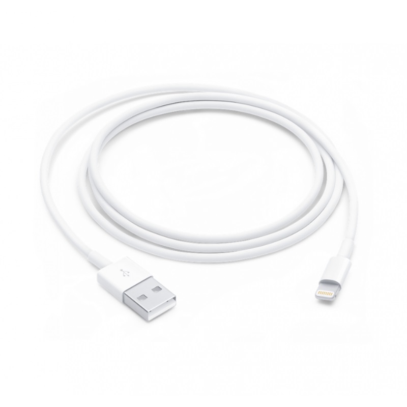 Apple USB to Lightning Charging Cable, 1 Meter, White - MXLY2ZM-A