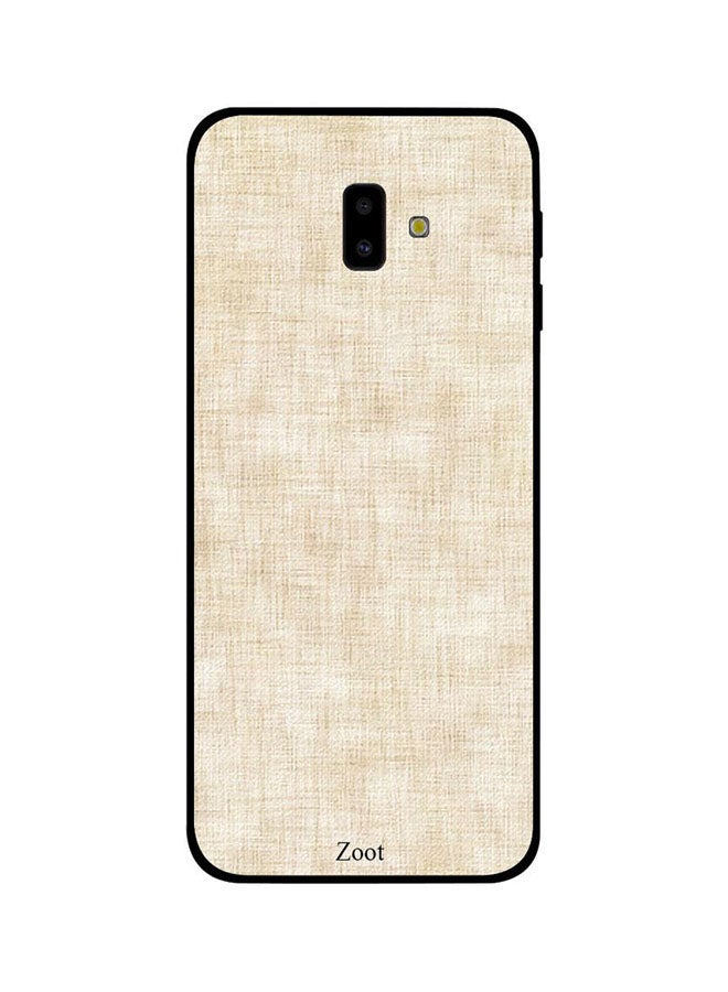 Zoot Off White Jeans Pattern Back Cover for Samsung Galaxy J6 Plus - Off White