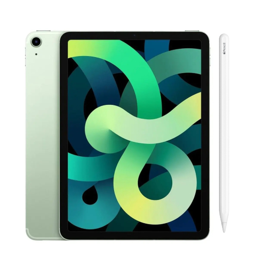 Apple iPad Air 4, 10.9 Inch, 64GB, 4GB RAM, Wi-Fi - Green With 