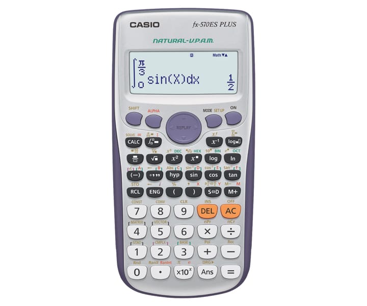 Casio Standard Scientific Calculator - fx-570ES PLUS