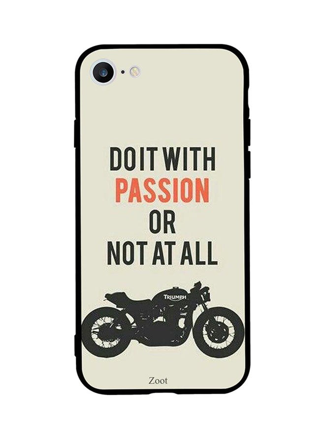 جراب ظهر زوت بطبعة Do It With Passion Or Not At All لابل ايفون 6S