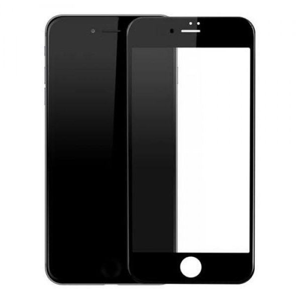 شاشة حماية 3D  يوسامس لابل ايفون 7 بلس - شفاف باطار اسود