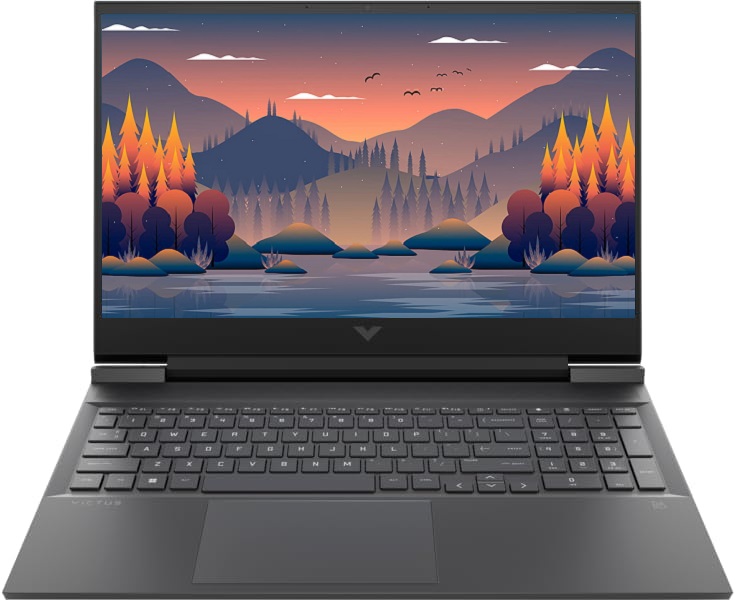 HP Victus 15-FB0071NIA Gaming Laptop, AMD Ryzen 5 5600H, 512GB SSD, 8GB RAM, 15.6 Inch FHD IPS 144Hz Display, AMD Radeon RX 6500M 4GB, FreeDos - Mica Silver