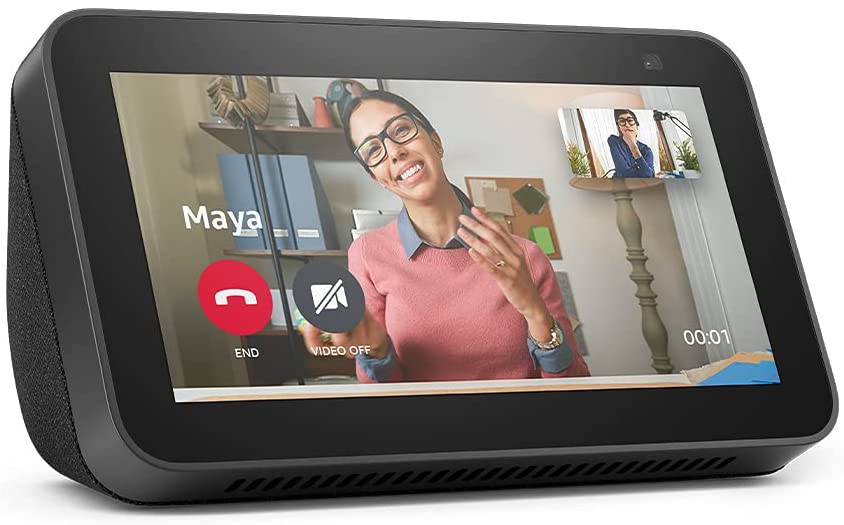 Echo Show 5 (2nd Gen, 2021 release) - Smart display with Alexa and 2 MP camera - Charcoal