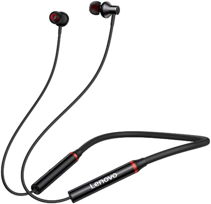 Lenovo In Ear Wireless Earphone With Microphone Black HE05X Best price in Egypt B.TECH