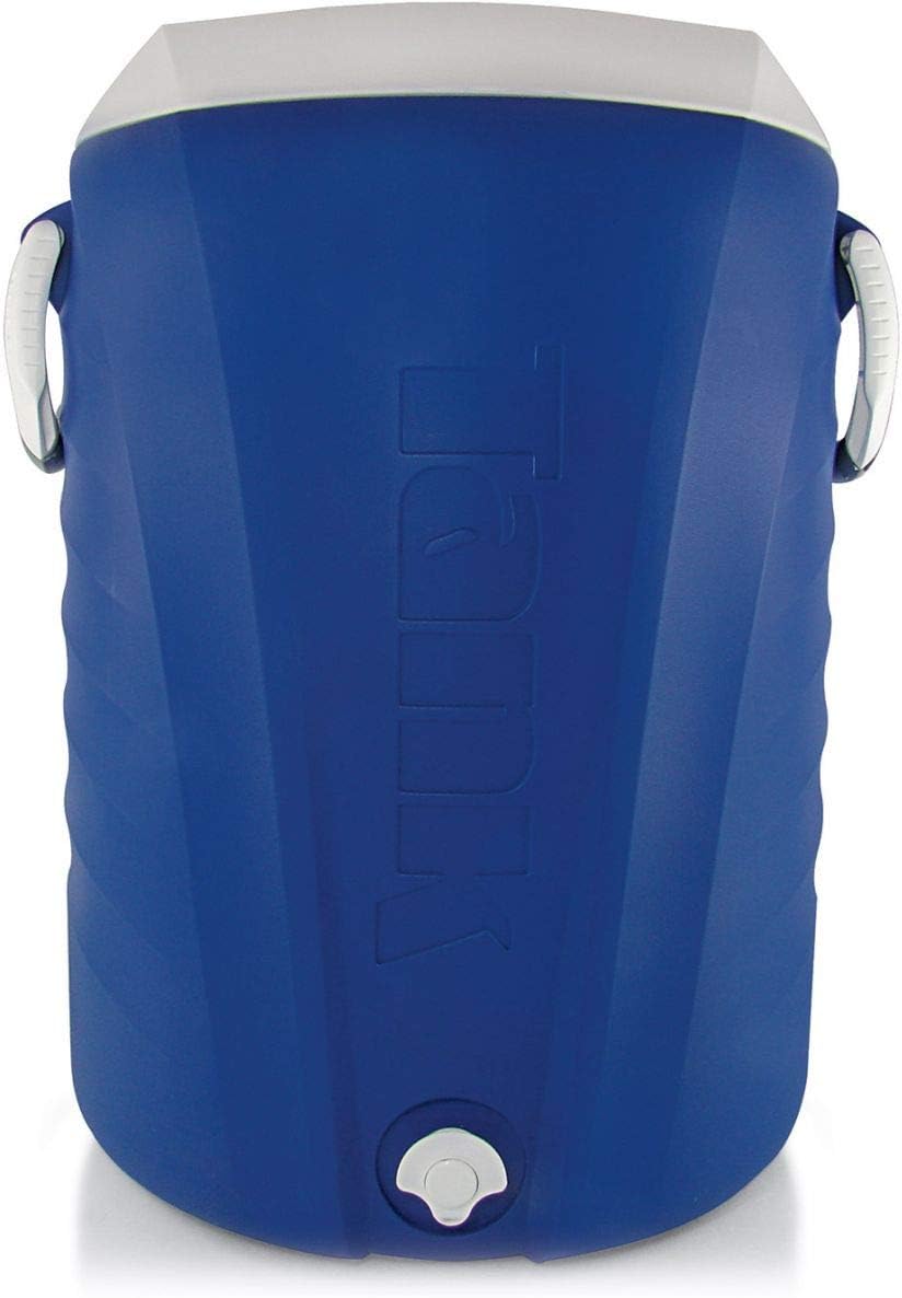 Tank Ice Tank with Micro Filter, 45 Liters - Blue