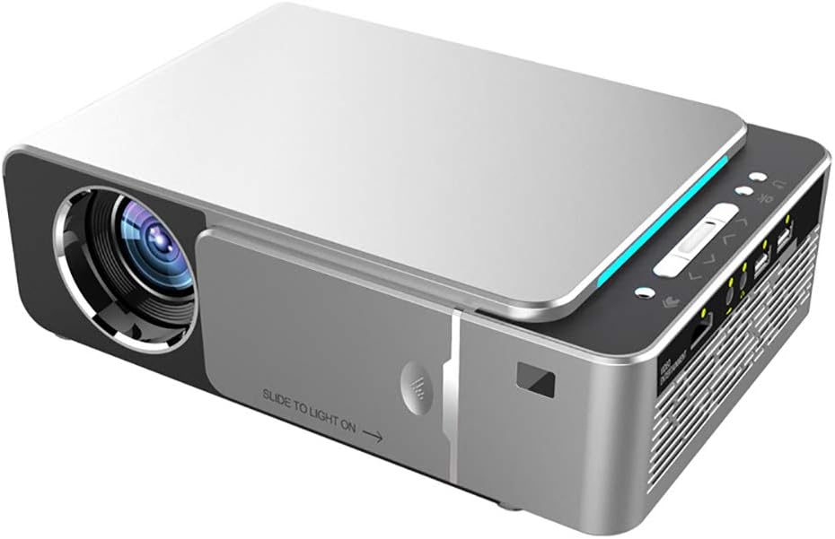 Unic T6 Mini LED Projector, 1280x720 Resolution - Silver