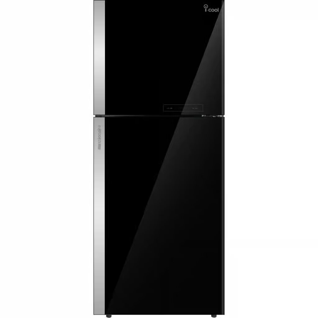 Unionaire Icool Control No Frost Top Freezer Refrigerator, 420 Liters, 16 Feet, Black - N500LBG90ADTH