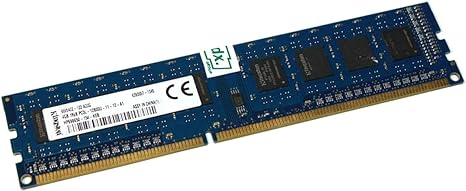 ذاكرة DDR3 كينجستون، 4 جيجا، 1600 ميجاهرتز، ازرق - HP698650