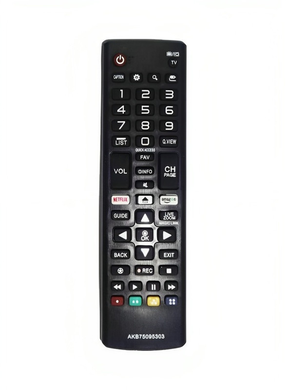 Remote Control for LG Smart TV, Black - AKB75095303