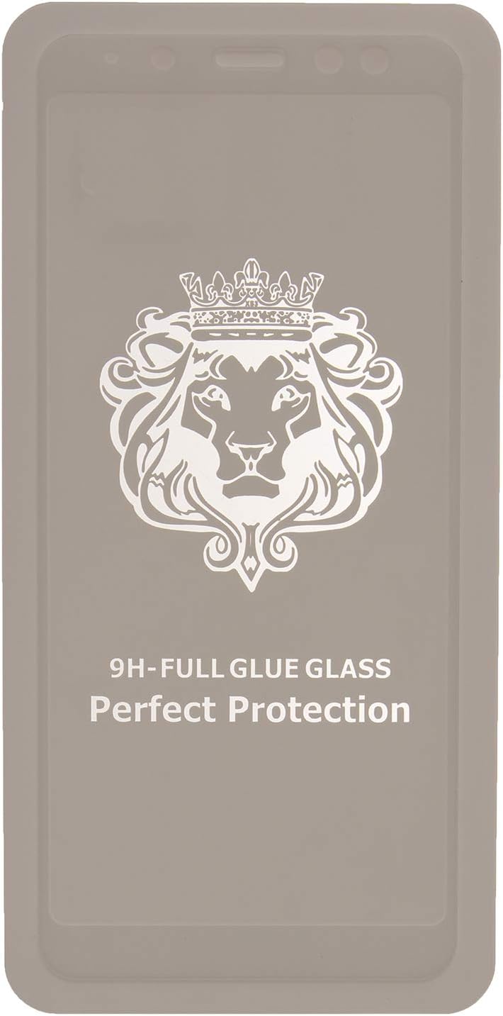Tempered Glass Screen Protector for Samsung Galaxy A8 Plus - Transparent with White Frame