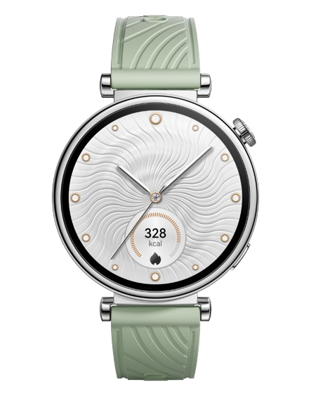 Huawei Watch GT 4 Silver Case and Green Strap Best price in Egypt B.TECH