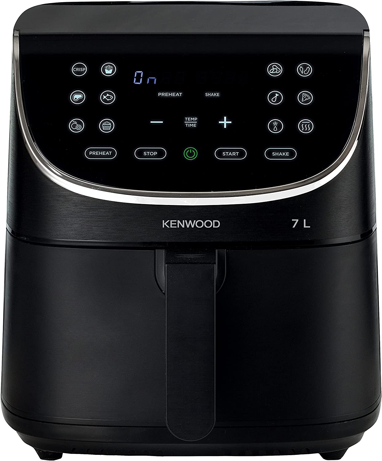 Kenwood Air Fryer, 1800 Watt, 7 Liters, Black - HFP80.000BK
