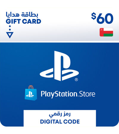 كارت ديجيتال PSN  سوني بلايستيشن 60 دولار - عمان