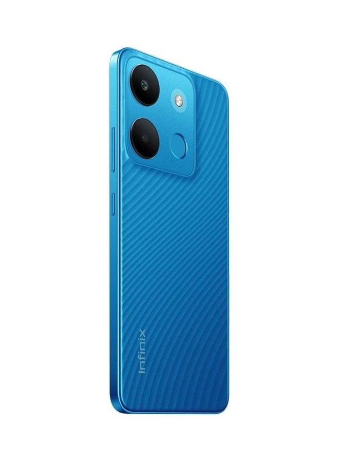 Infinix Smart 7, 64GB, 4GB RAM, 4G LTE Dual SIM -Peacock Blue