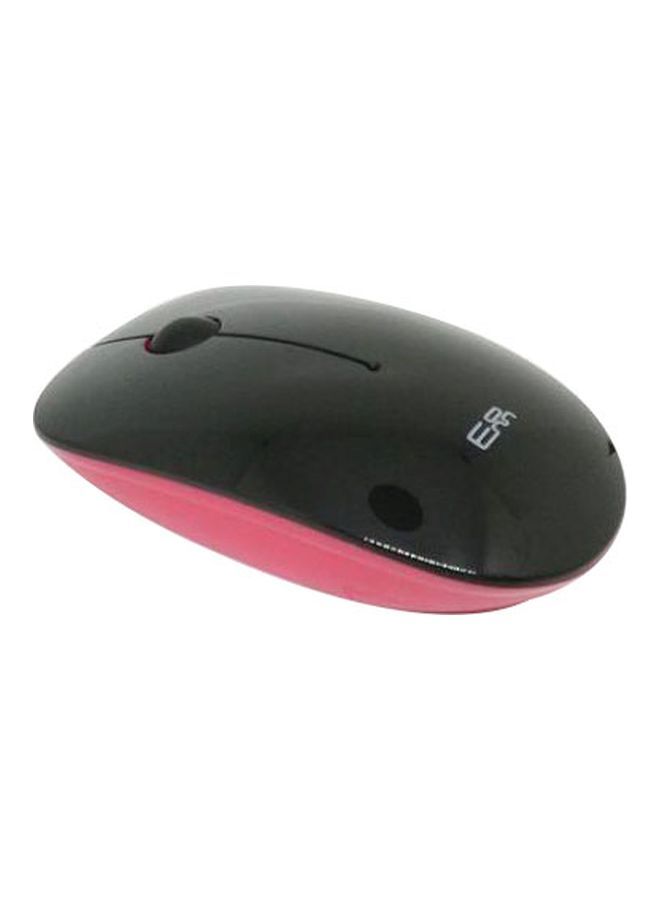 Wireless Mouse, Black and Red-T101