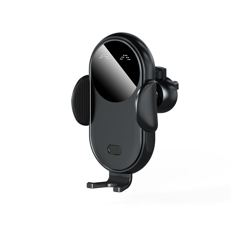 Wireless Car Charger and Holder - Black