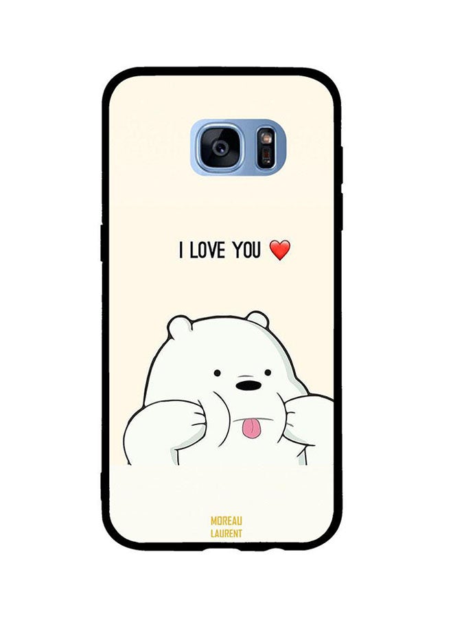 Moreau Laurent I Love You Printed TPU Back Cover For Samsung Galaxy S7 Edge
