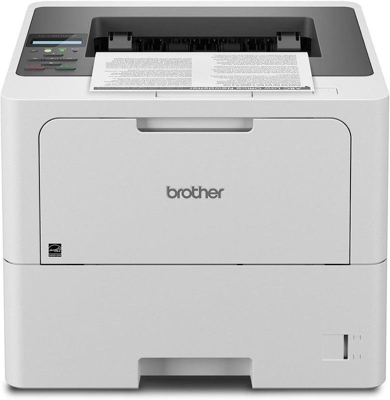 Brother Wireless Laser Printer, White - HL-L6210DW
