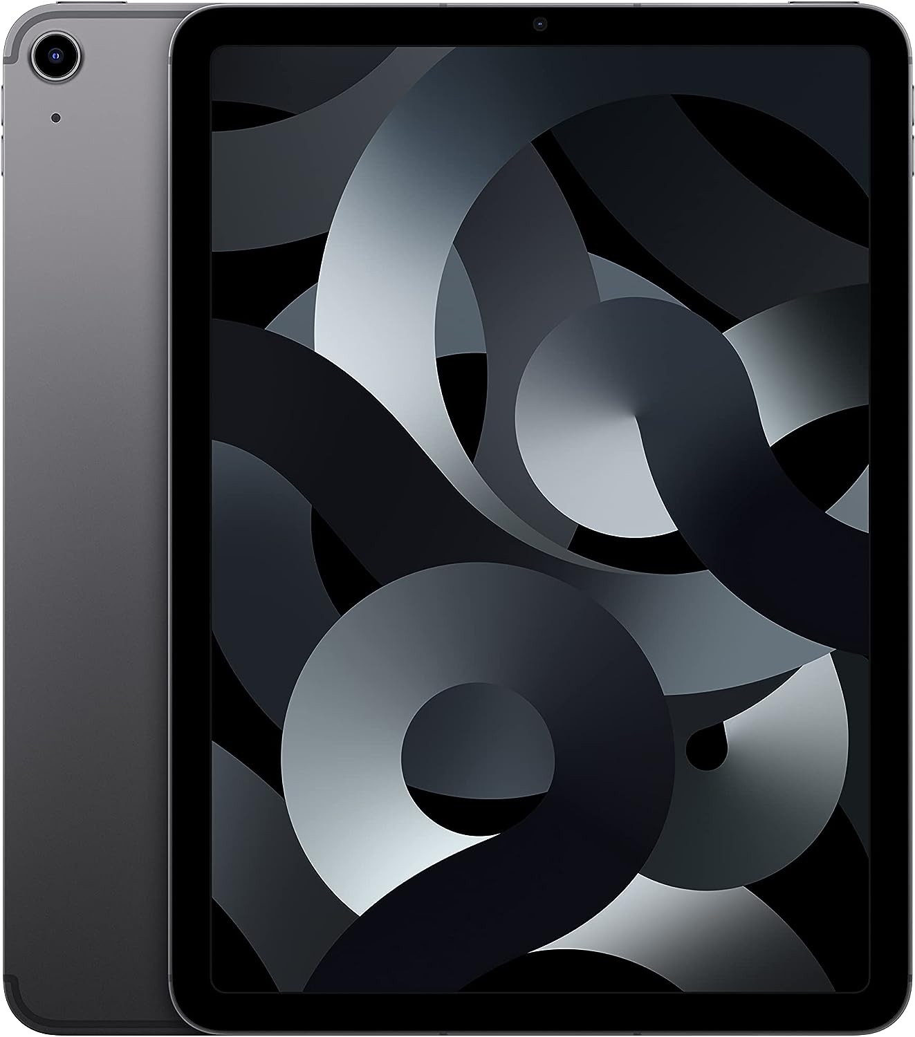 Apple iPad Air 2022 Tablet, 10.9 inch, 64GB, 8GB RAM, Wifi - Space Gray
