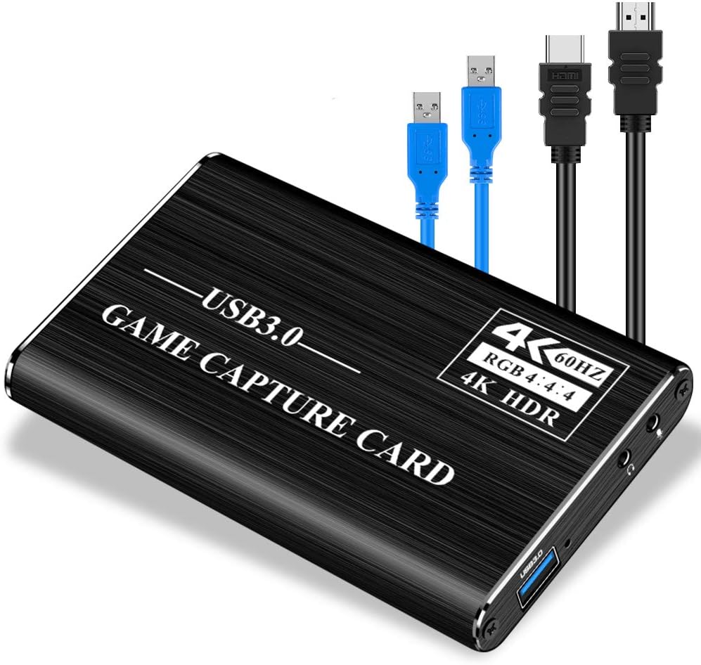 Audio Video Game Capture Card Black Best price in Egypt B.TECH