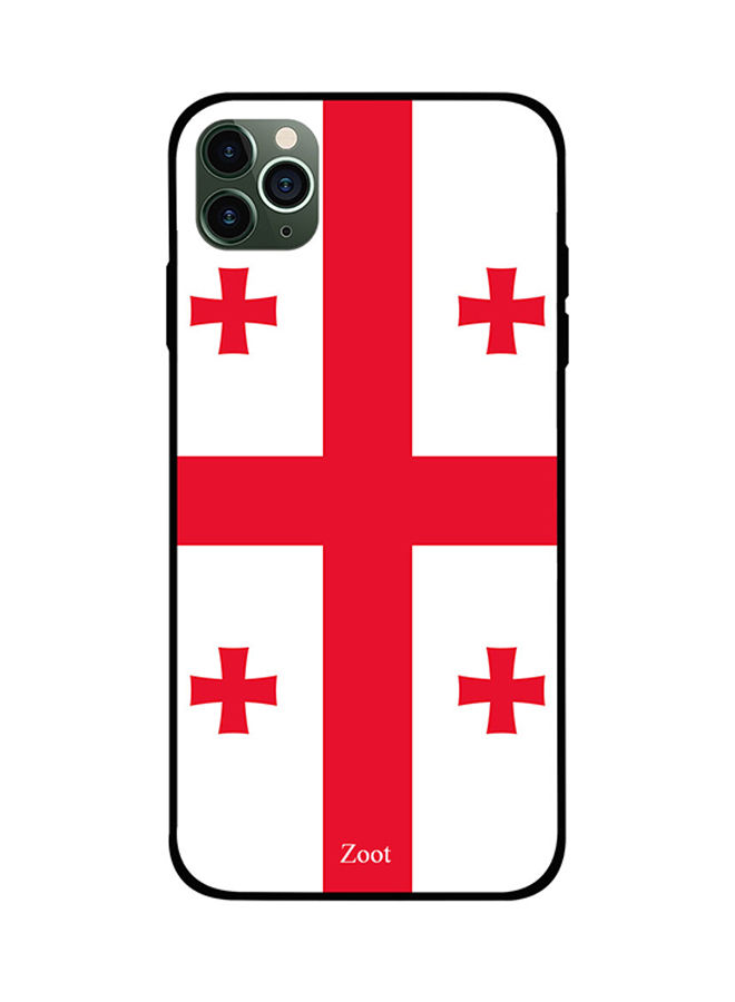 Georgia Flag Printed Back Cover for Apple iPhone 11 Pro