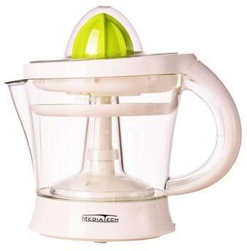 Media Tech Citrus Juicer, 40 Watt, 1 Liter, White - MTJ02