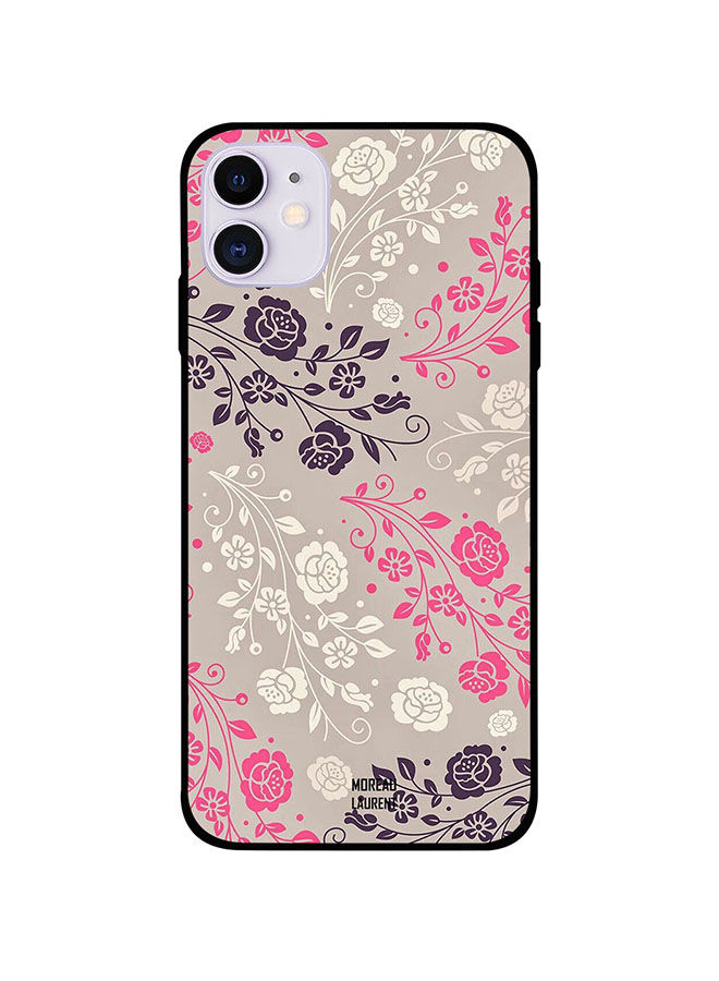 Flowers Printed Back Cover for Apple iPhone 11