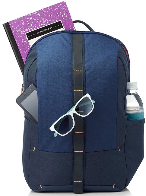 HP Commuter Laptop Backpack, 15.6 Inch, Blue - 5EE92AA