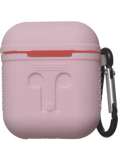 Rubber  Case for Apple AirPods- Pink
