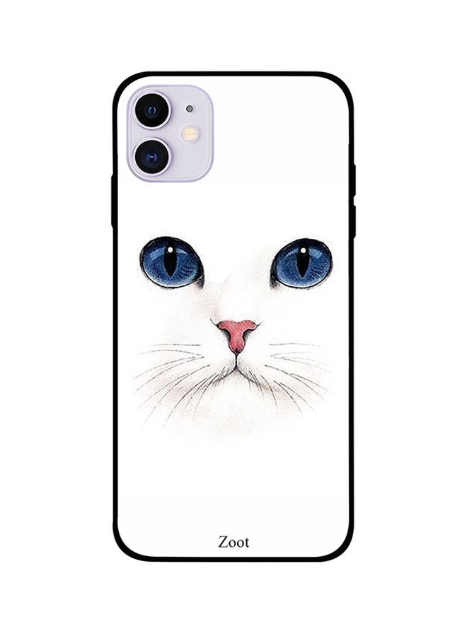 Cat Mask Printed Back Cover for Apple iPhone 11