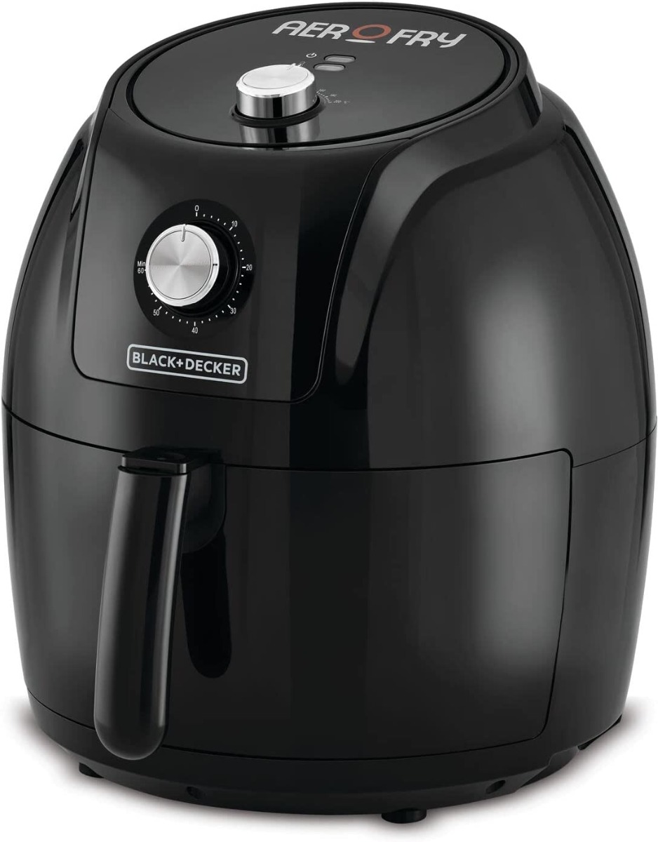 Black + Decker Air Fryer, 5 Liters, 1800 Watt, Black- AF575-B5