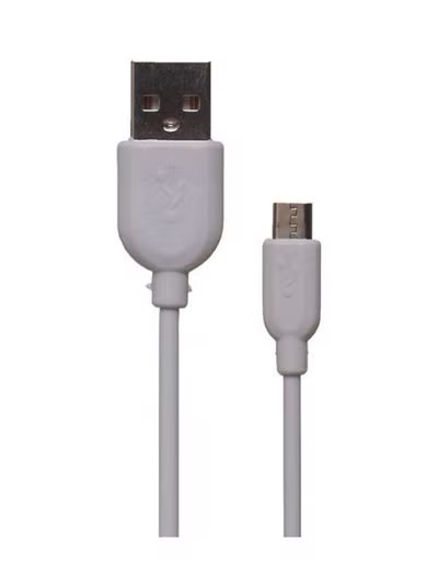 PZX Micro USB Cable, 1 Meter, White- 4673198014