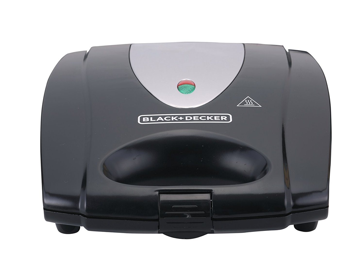 Black + Decker Sandwich Maker, 1400 Watt, Black - TS4080-B5