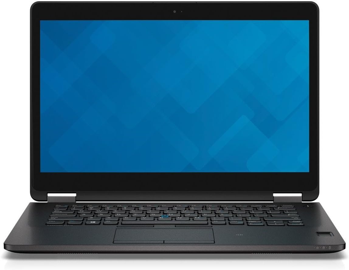 Dell Latitude 14 7000 Series E7470 Ultrabook Laptop, Intel  Core i5-6300U, 180GB SSD, 8GB RAM, 14 Inch FHD Display, Intel HD Graphics,  Windows 10- Black