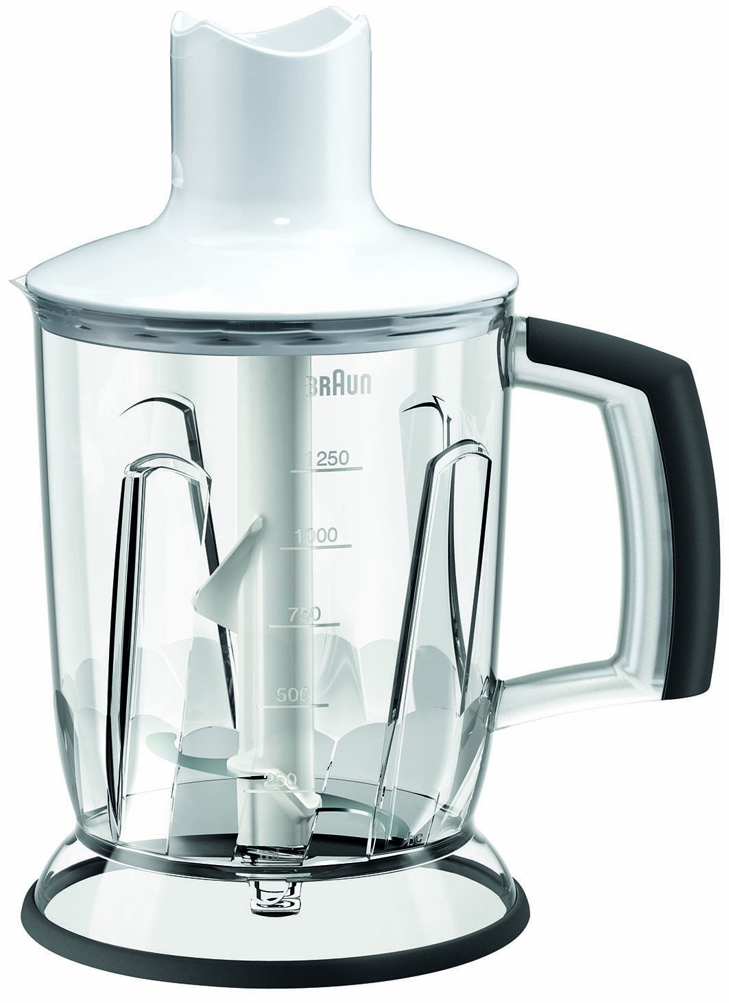 Braun 2-in-1 Hand Blender Attachment, 1.25 Liter, White - MQ40