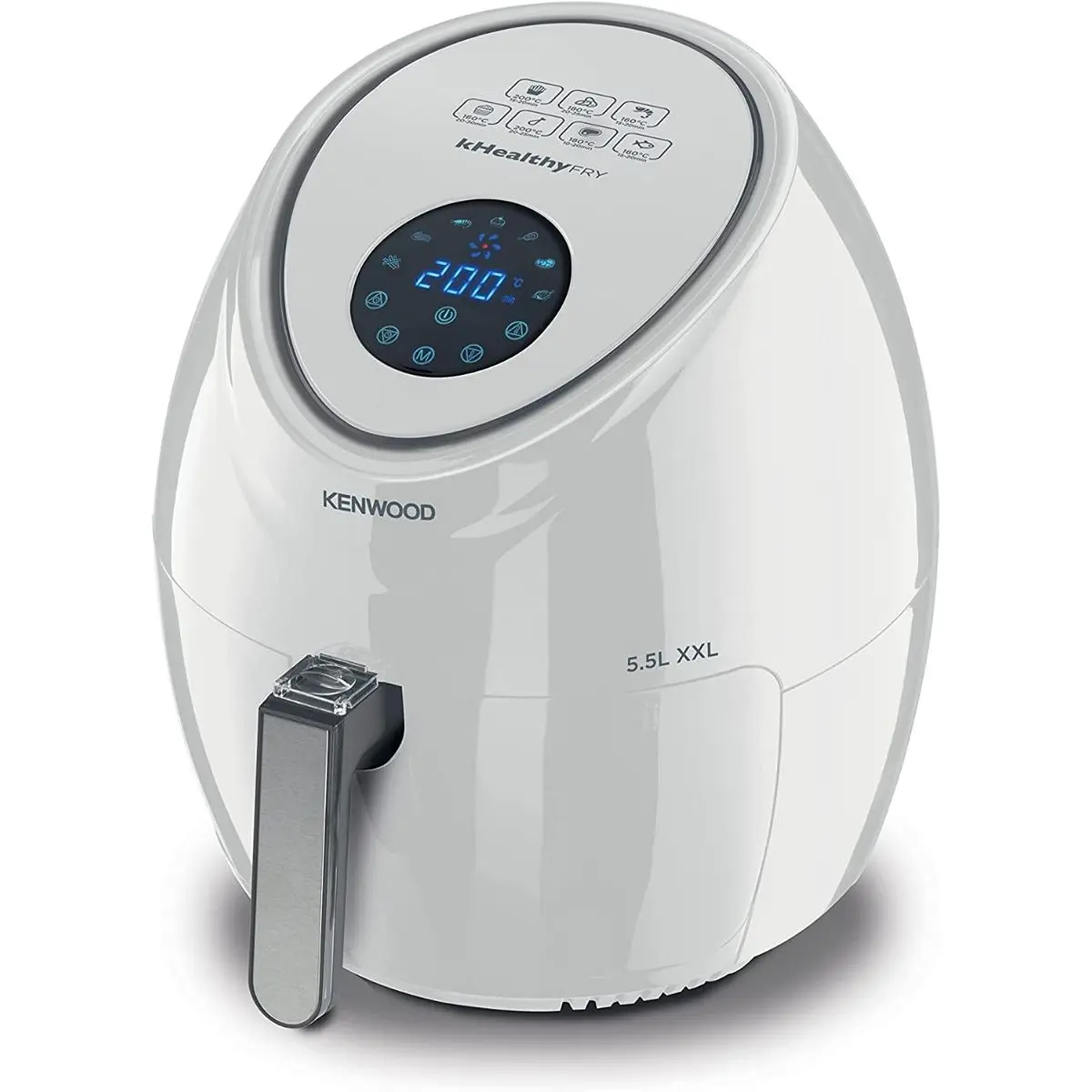 Kenwood Air Fryer, 1800 Watt, 5.5 Liters, White - HFP50.000WH