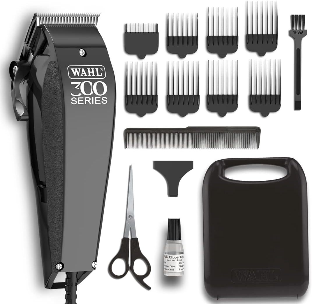 ماكينة حلاقة شعر كهربائية وال هوم برو 300 سيريز، اسود - 09247-1327
