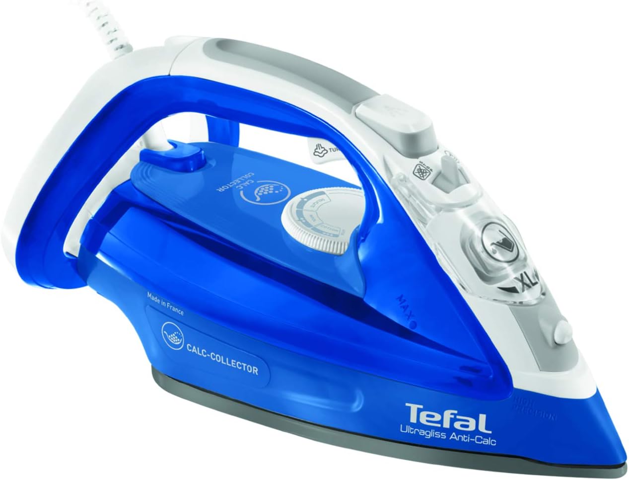 Tefal Steam Iron, 2500W, Blue - FV4964M0