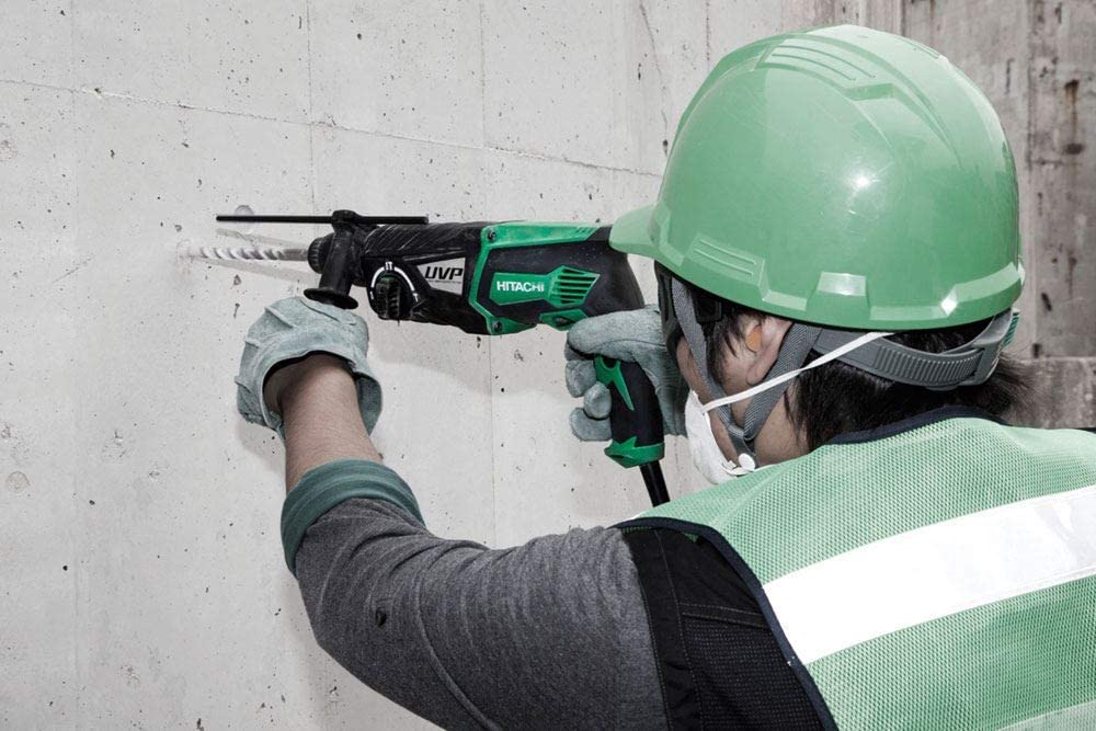 Hitachi Rotary Hammer 830 Watt Black Green DH26PC Best price in Egypt B.TECH