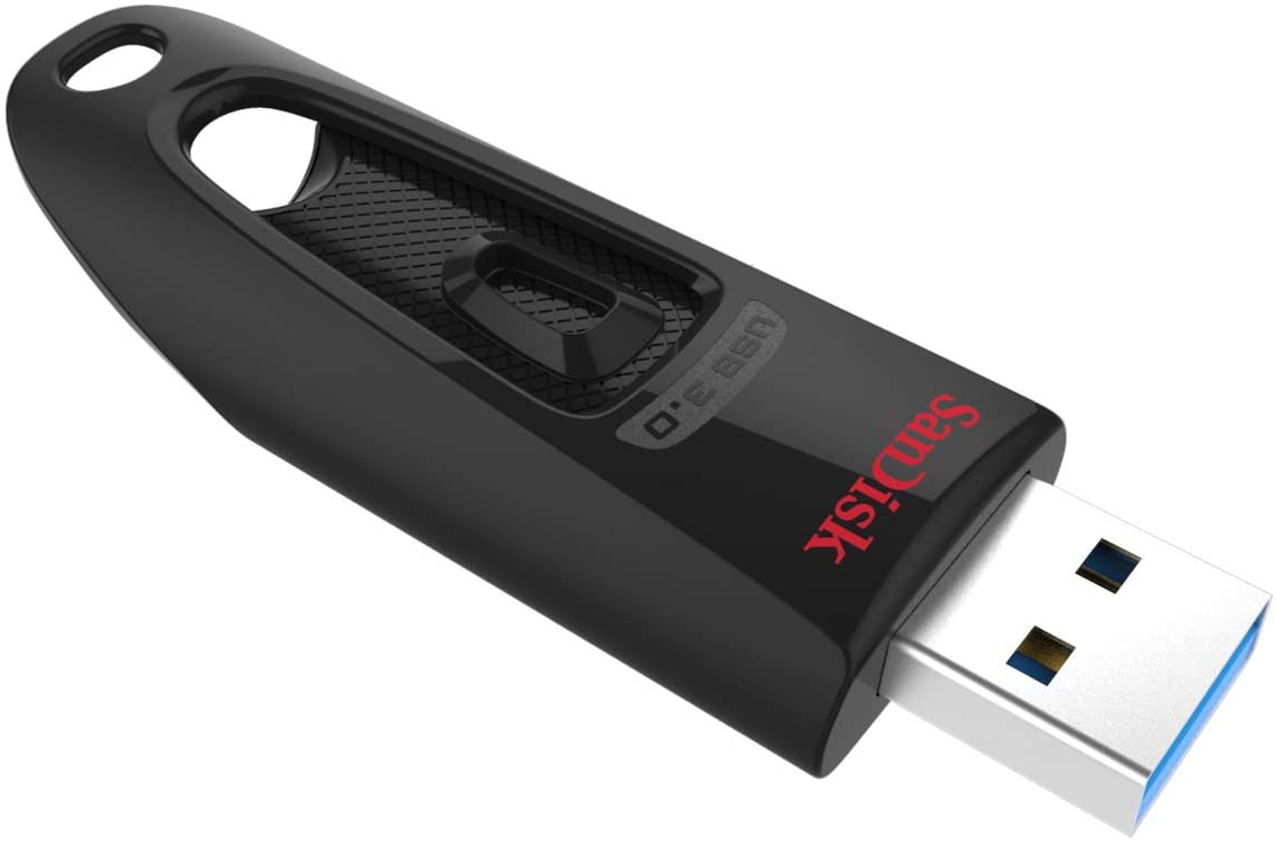 SanDisk Ultra USB 3.0 Flash Drive, 64GB - SDCZ48-064G-UAM46