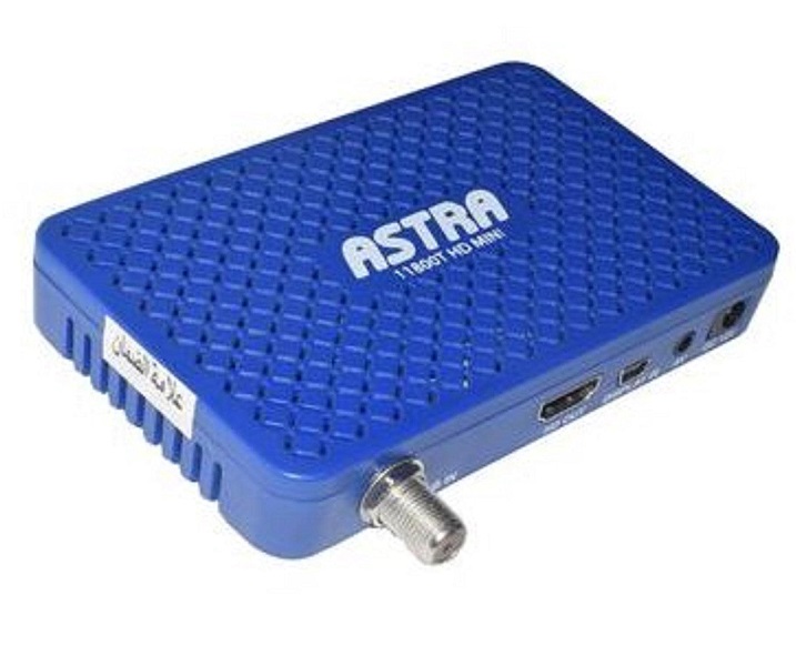 Astra 11800T Mini Satellite FHD Receiver - Blue