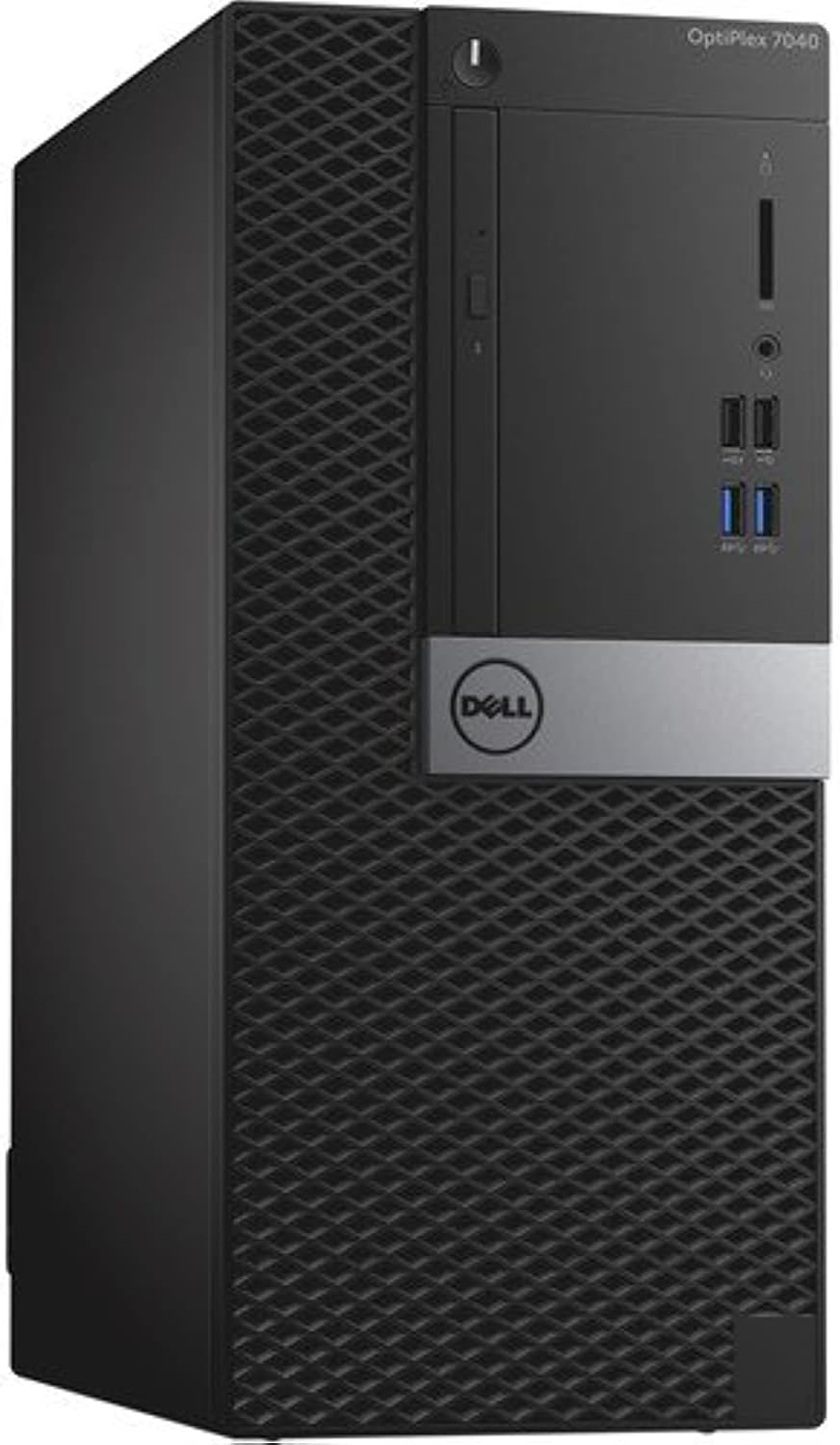 Dell Optiplex 7040 Mini Tower PC, Intel Core i5-6600, 1 TB HDD, 8 GB RAM, Intel HD Graphics, DOS - Black