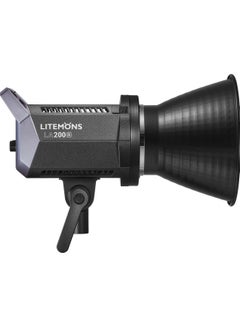 اضاءة ليد ثنائية اللون جودوكس لايت مونز للكاميرات الديجيتال، اسود - LA200Bi